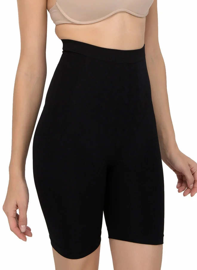 ليس اند مي  Laceandme Black Women Power Grip Tummy Tucker Belt 4165